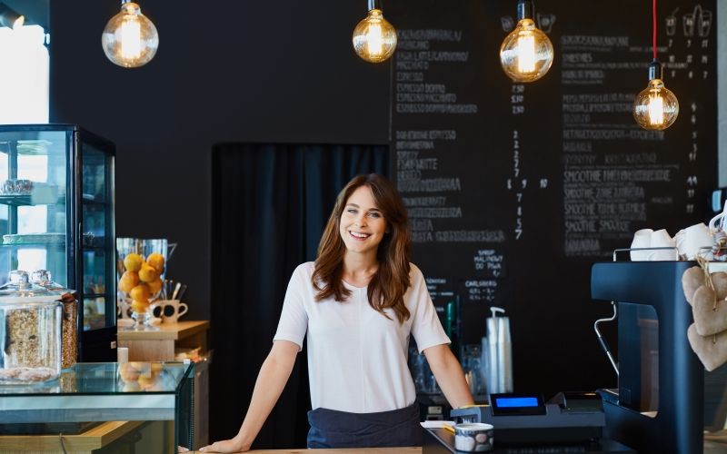 Women with successful small business